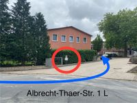 Albrecht-Thaer St. Einfahrt